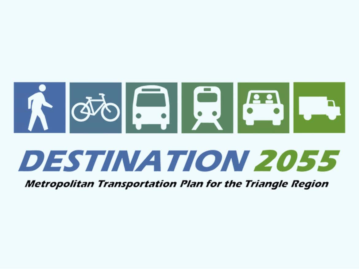 Destination 2055 Metropolitan Transportation Plan for the Triangle Region logo
